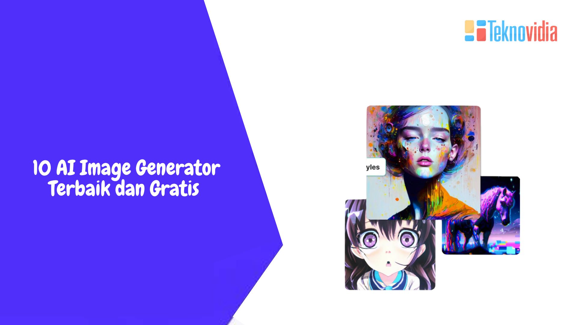 10 AI Image Generator Terbaik dan Gratis