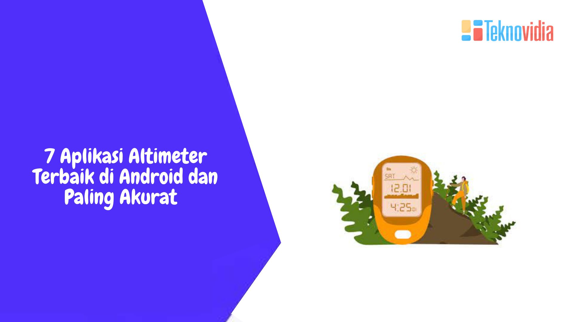 7 Aplikasi Altimeter Terbaik di Android dan Paling Akurat