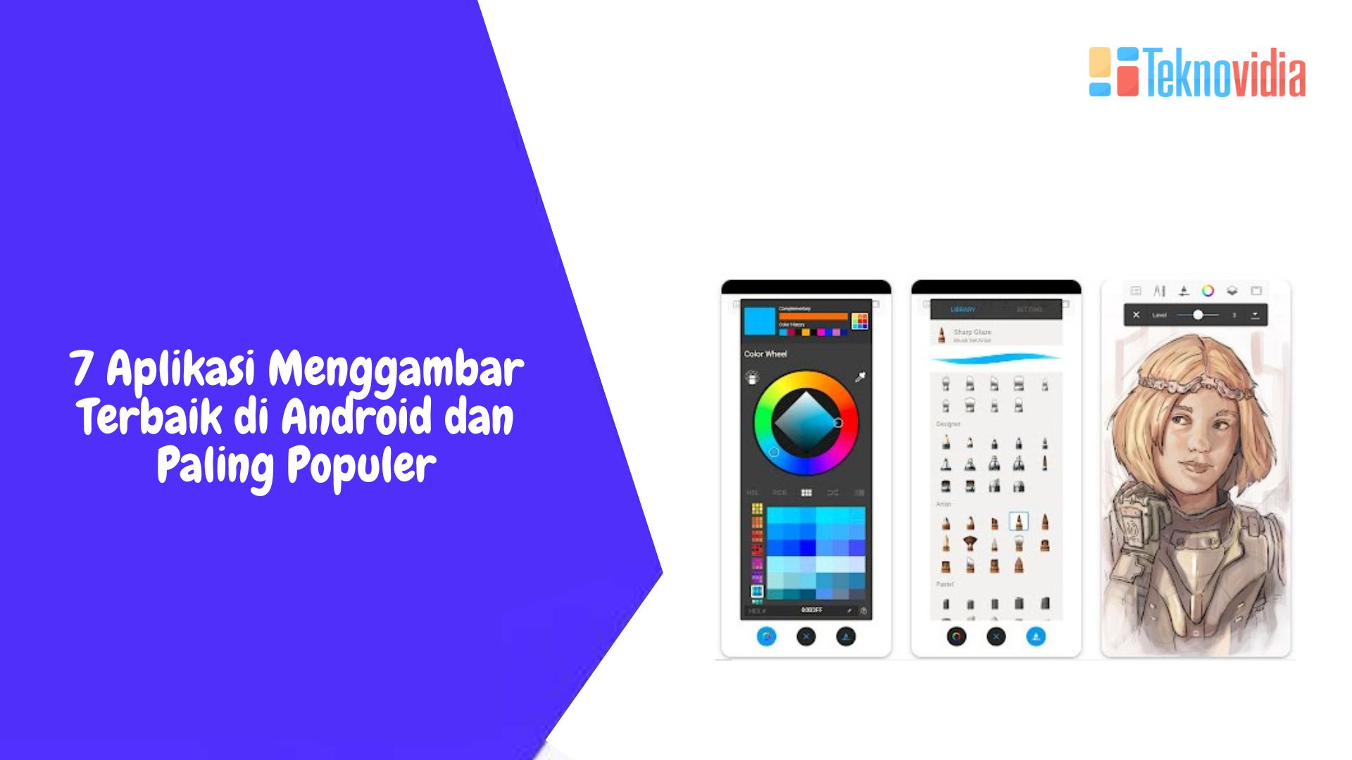 7 Aplikasi Menggambar Terbaik di Android dan Paling Populer