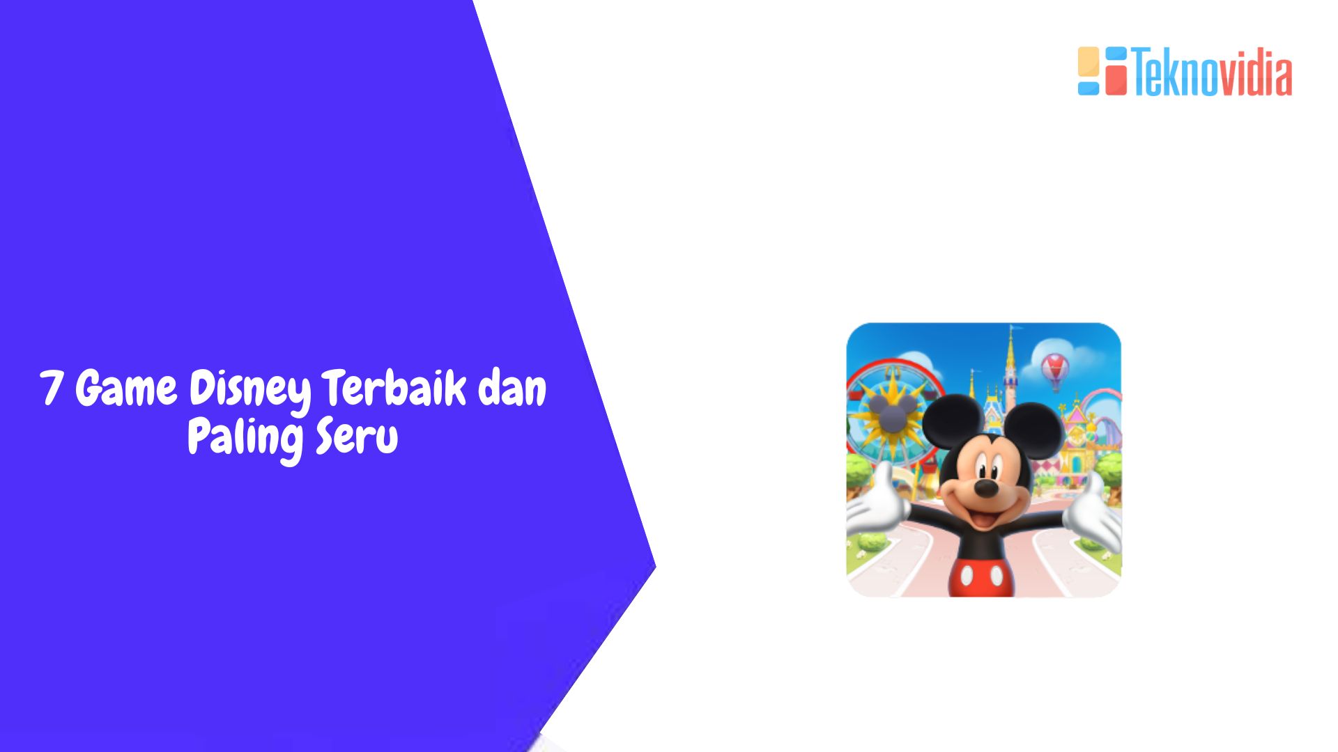 7 Game Disney Terbaik dan Paling Seru