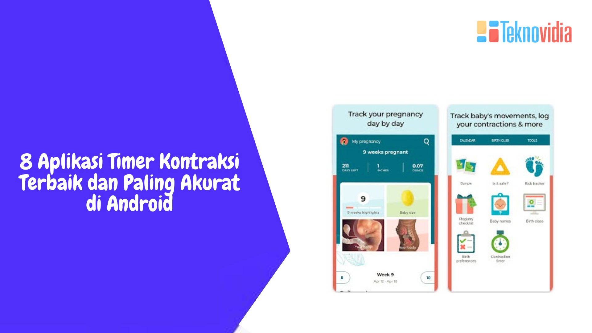 8 Aplikasi Timer Kontraksi Terbaik dan Paling Akurat di Android