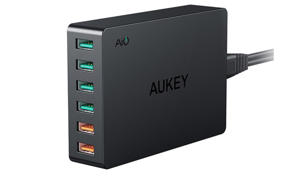 AUKEY Quick Charge 3.0 6-Port USB Wall Charger PA-T11