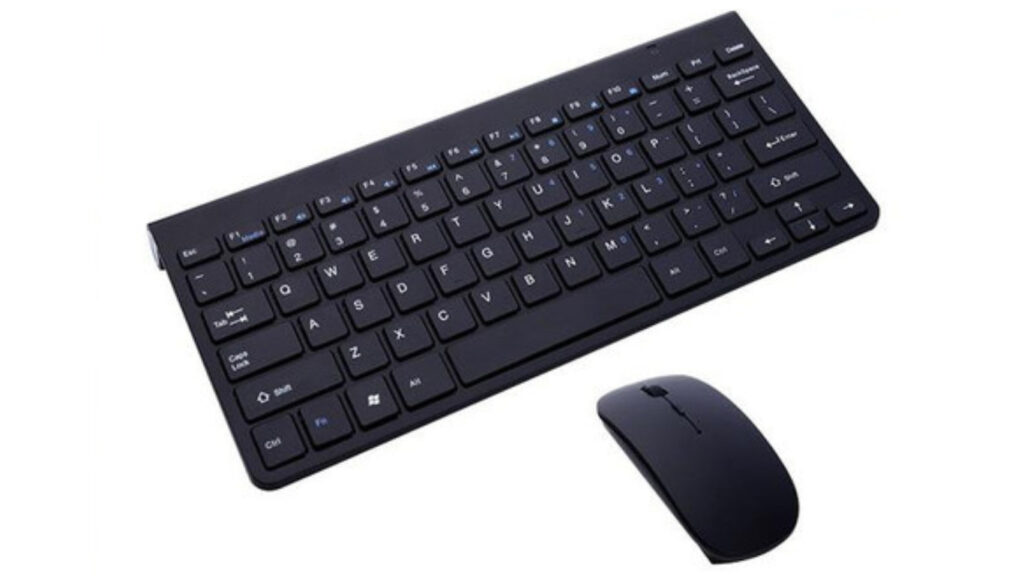 CIJI Paket Keyboard Wireless + Mouse Wireless Silent - Keyboard Terbaik untuk Mac