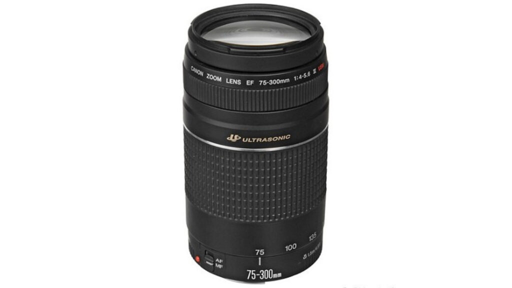 Canon EF 75-300mm f/4-5.6 III - lensa tele
