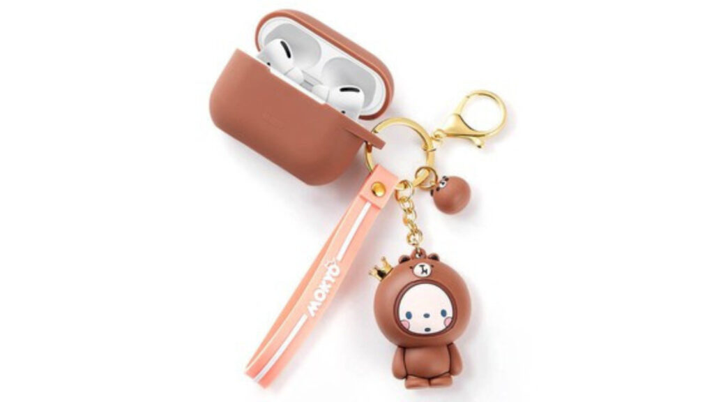 ESR Bounce Series Cute AirPods Pro Case with Animal Keychain