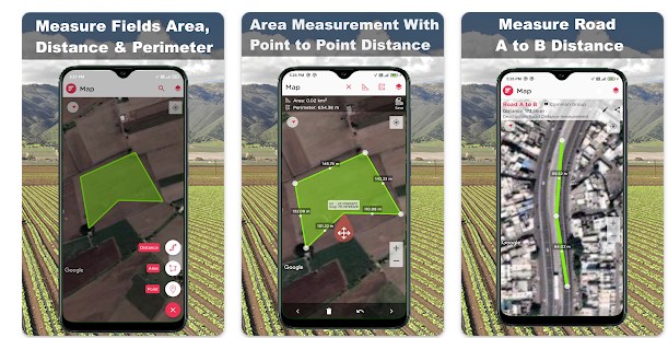 Aplikasi Pengukuran Tanah-GPS Fields Area Measure Tool