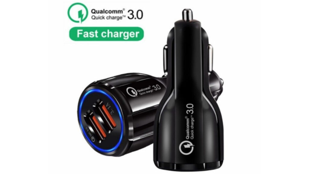 Giime 2 Port Charger Mobil Fast Charging