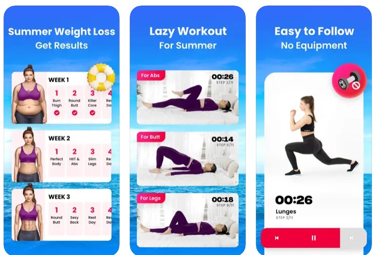 JustFit: Lazy Workout