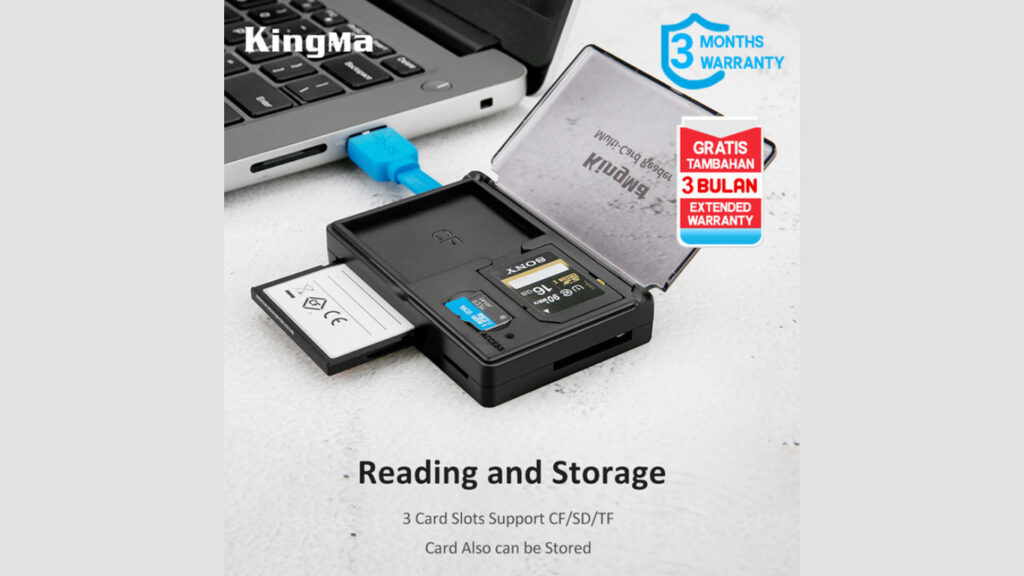 KingMa 3-in-1 Card Reader USB 3.0 BMU001