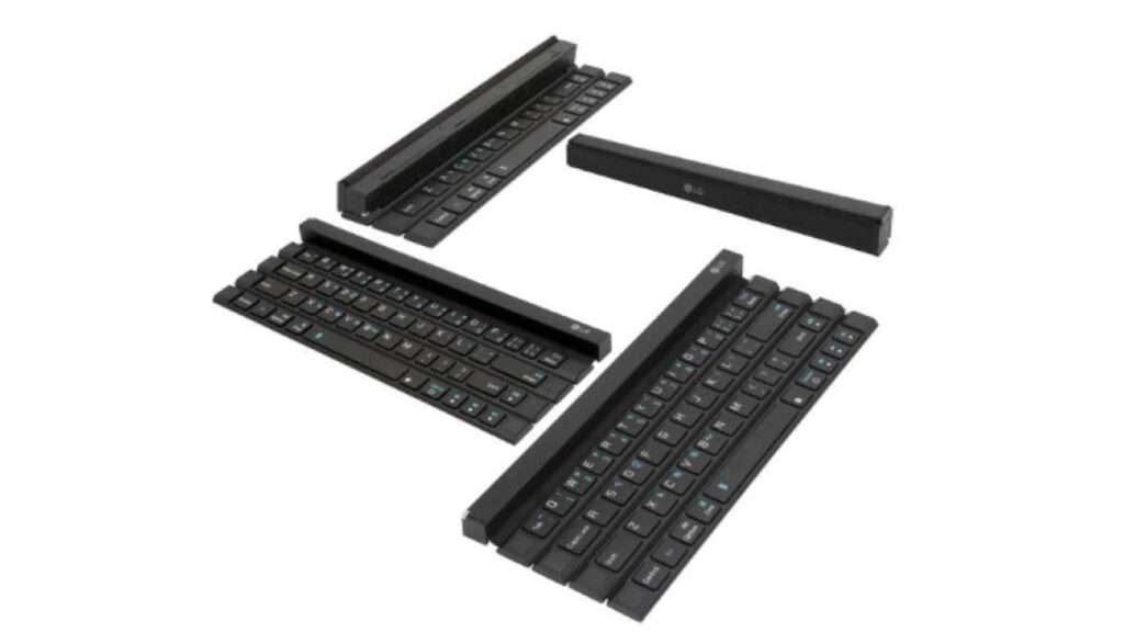 LG Portable & Bluetooth® Wireless Rolly Keyboard™ KBB-700