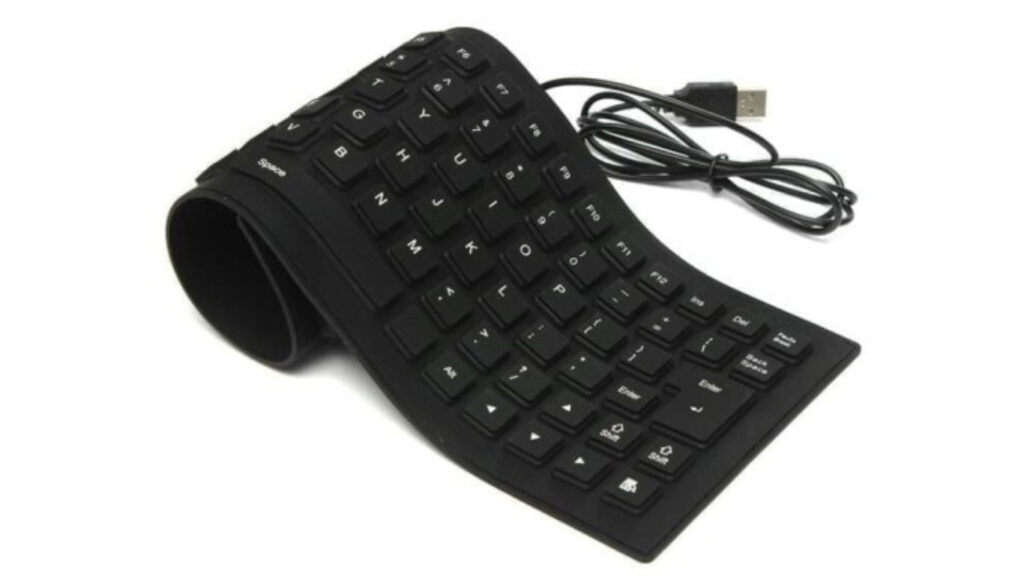 M-Tech Keyboard Flexible USB - Keyboard Lipat