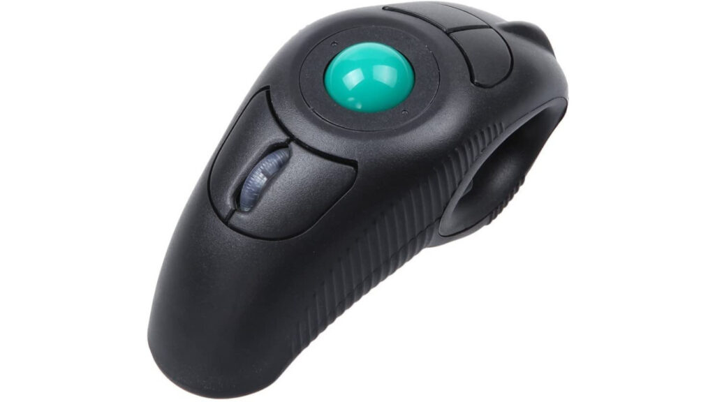 Minidiva Wireless Portable Handheld Trackball Mouse