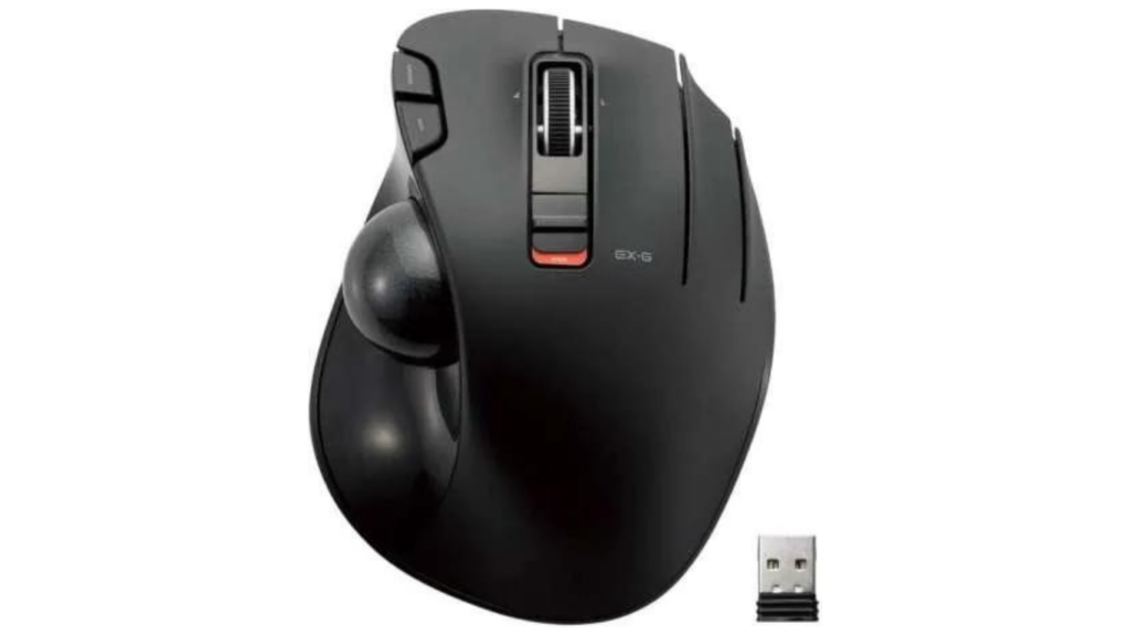 OEM Black Wireless Trackball Mouse