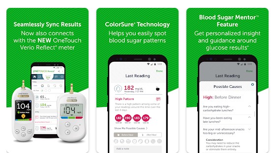 Aplikasi Manajemen Diabetes-OneTouch Reveal® Diabetes App