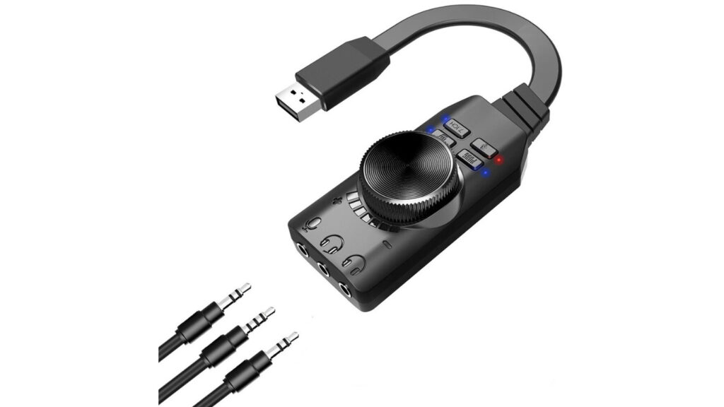 Plextone USB Sound Card Adapter GS3 Mark II