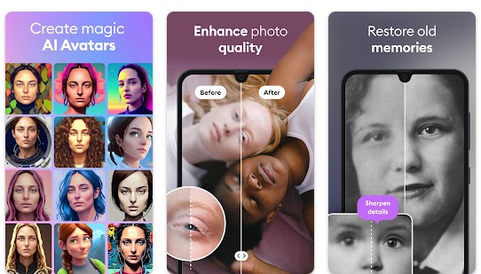 Aplikasi Menghilangkan Blur Foto-Remini - AI Photo Enhancer
