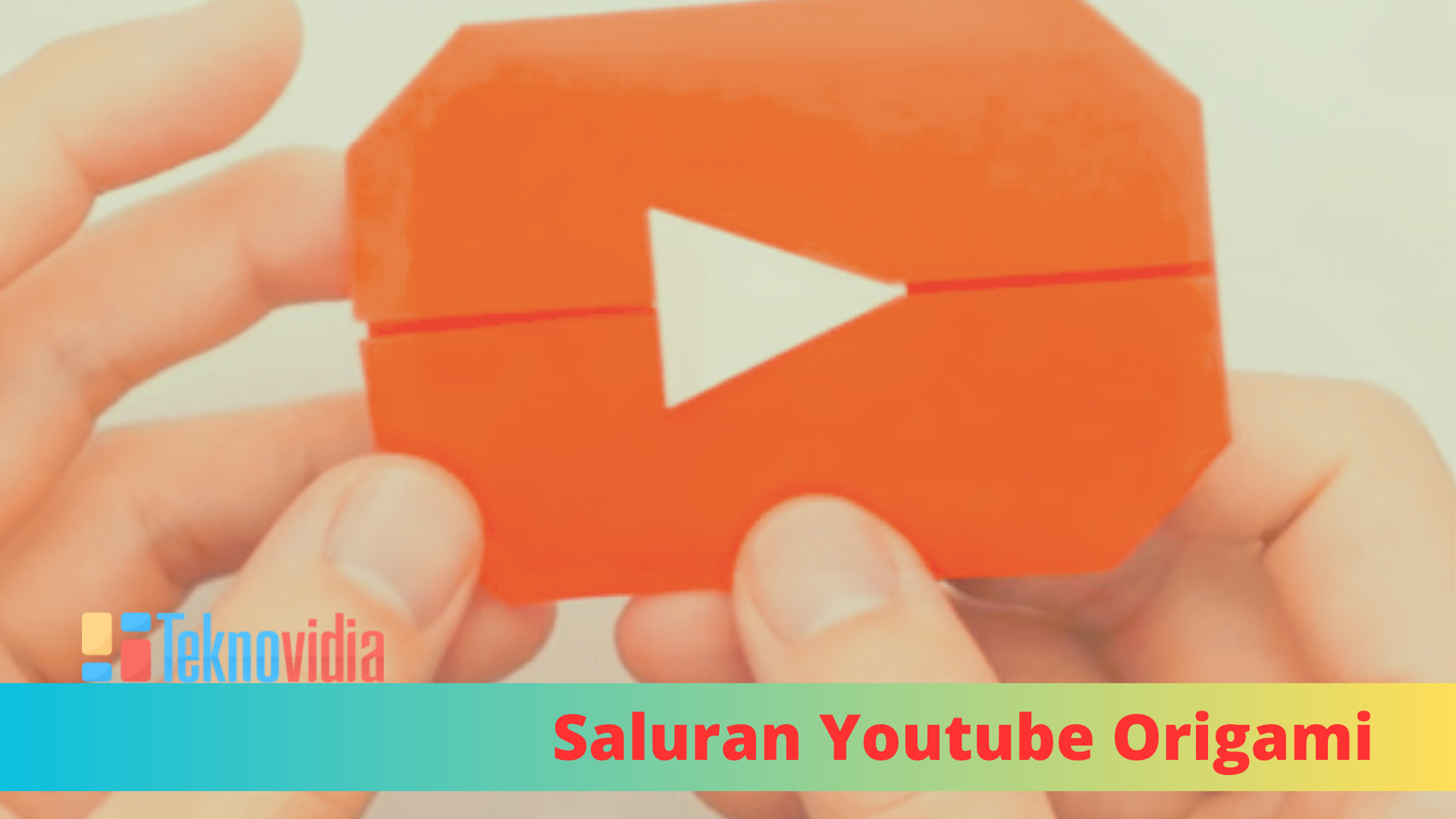 Saluran Youtube Origami