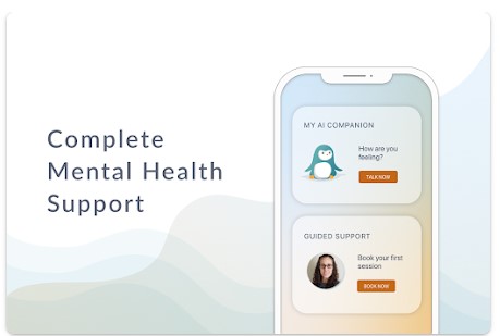 Wysa: Anxiety, therapy chatbot