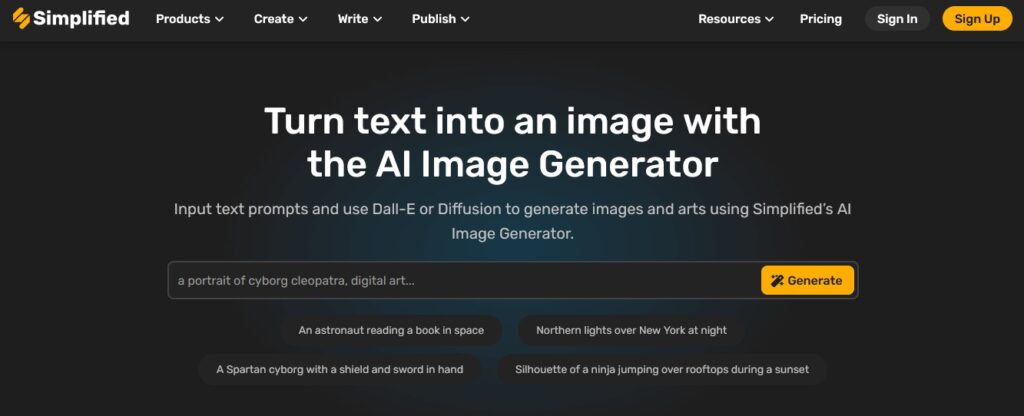 AI Image Generator Terbaik Simplified