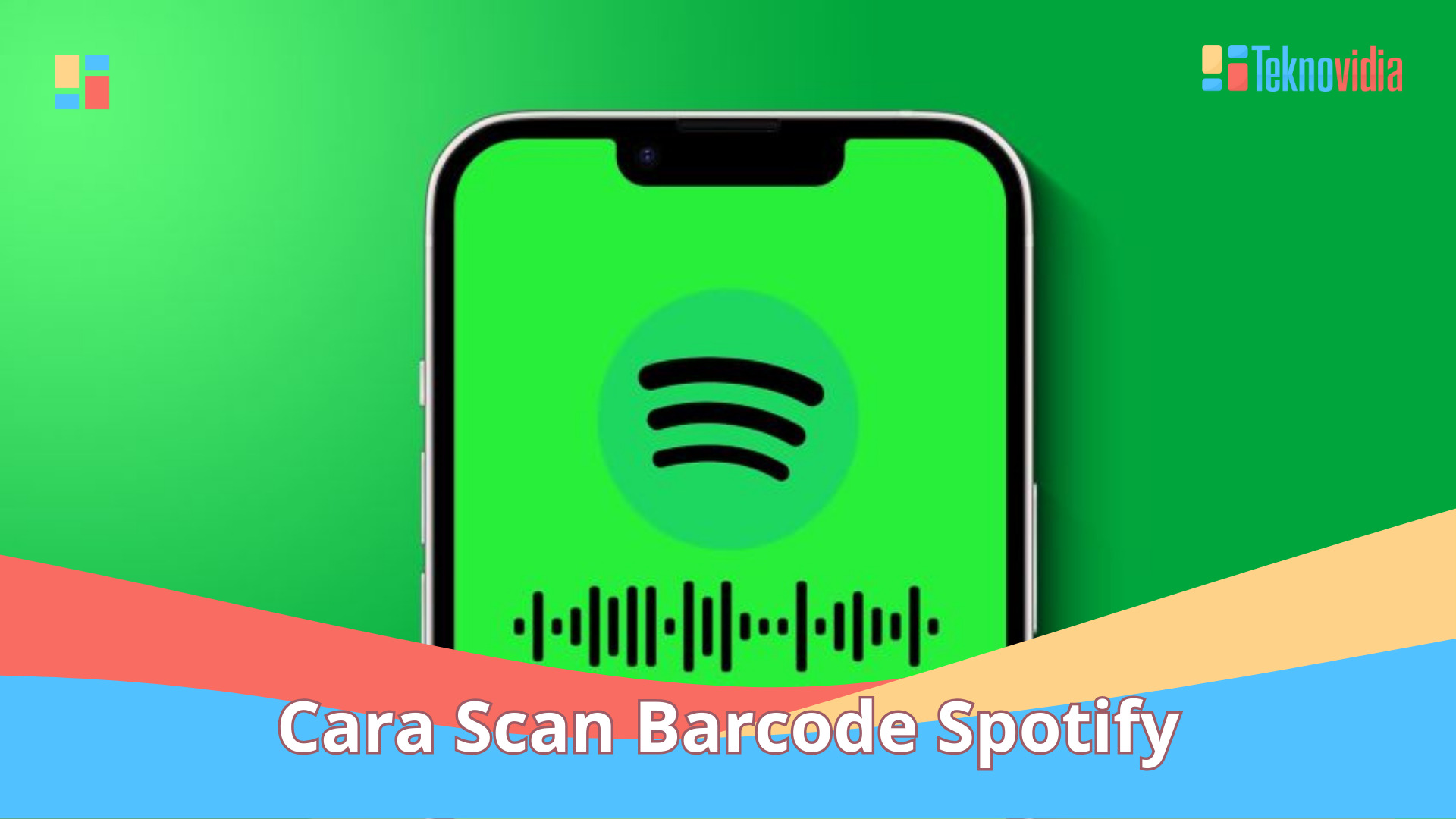 Cara Scan Barcode Spotify