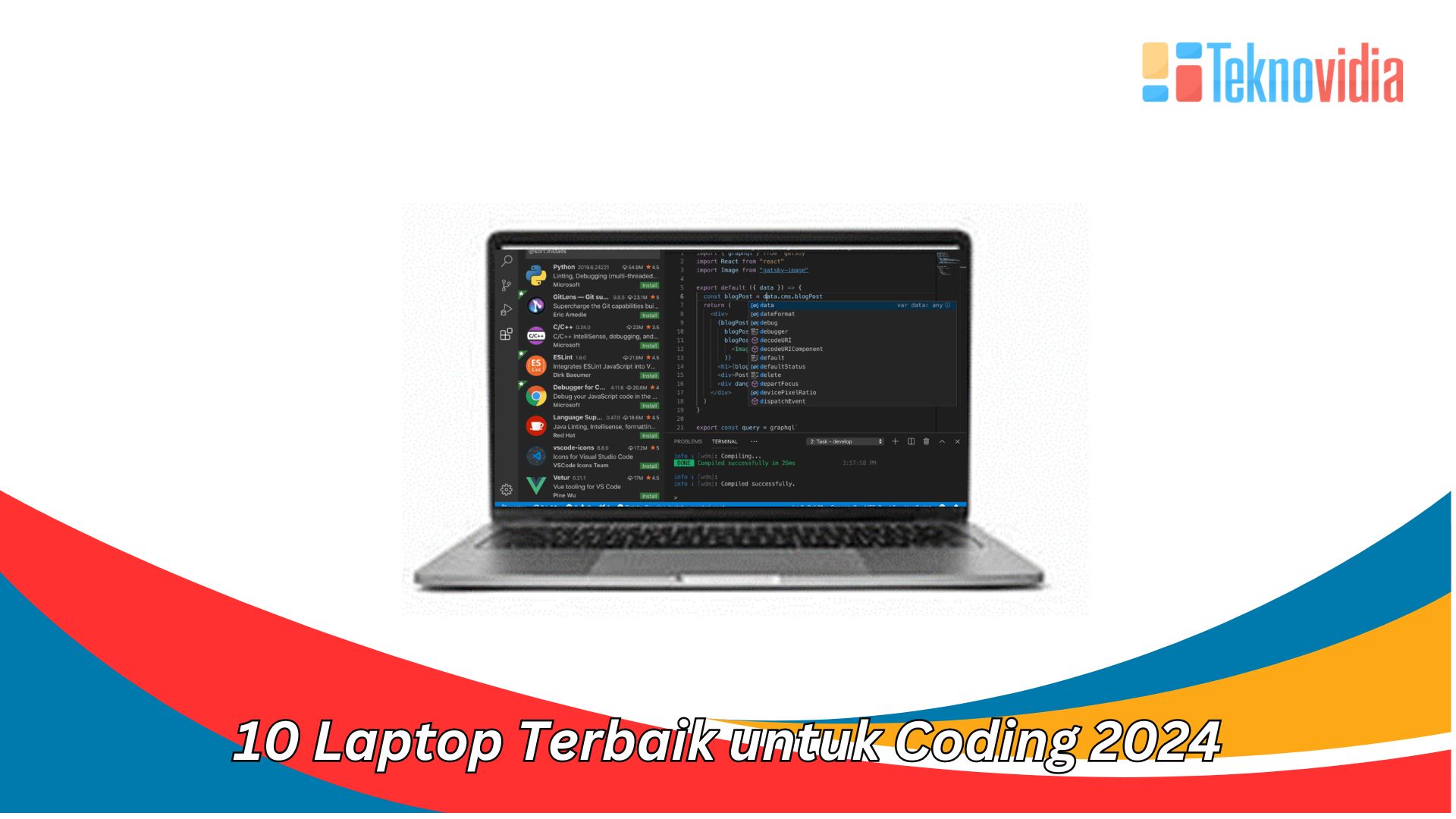 10 Laptop Terbaik untuk Coding 2024