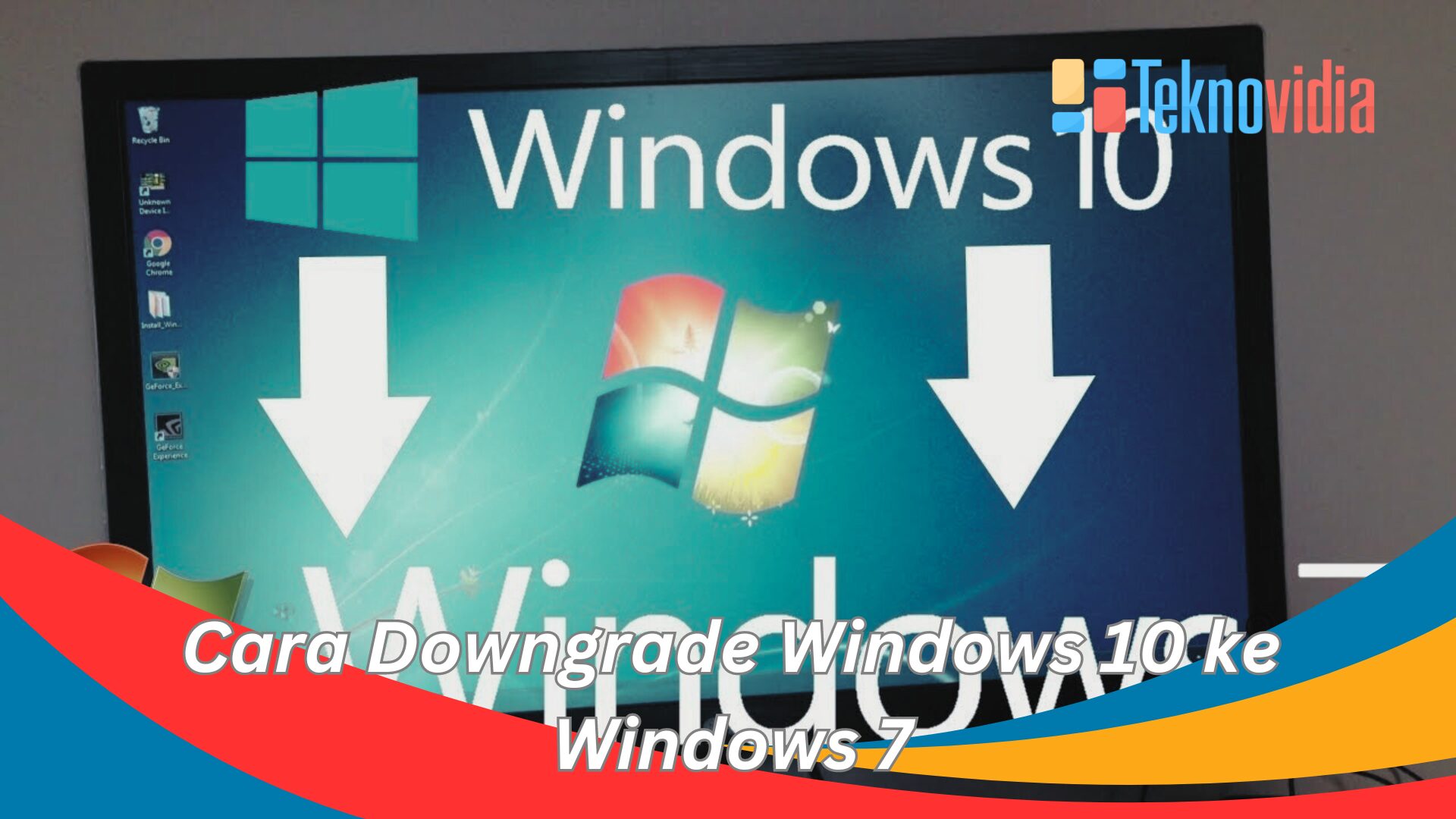 Cara Downgrade Windows 10 ke Windows 7