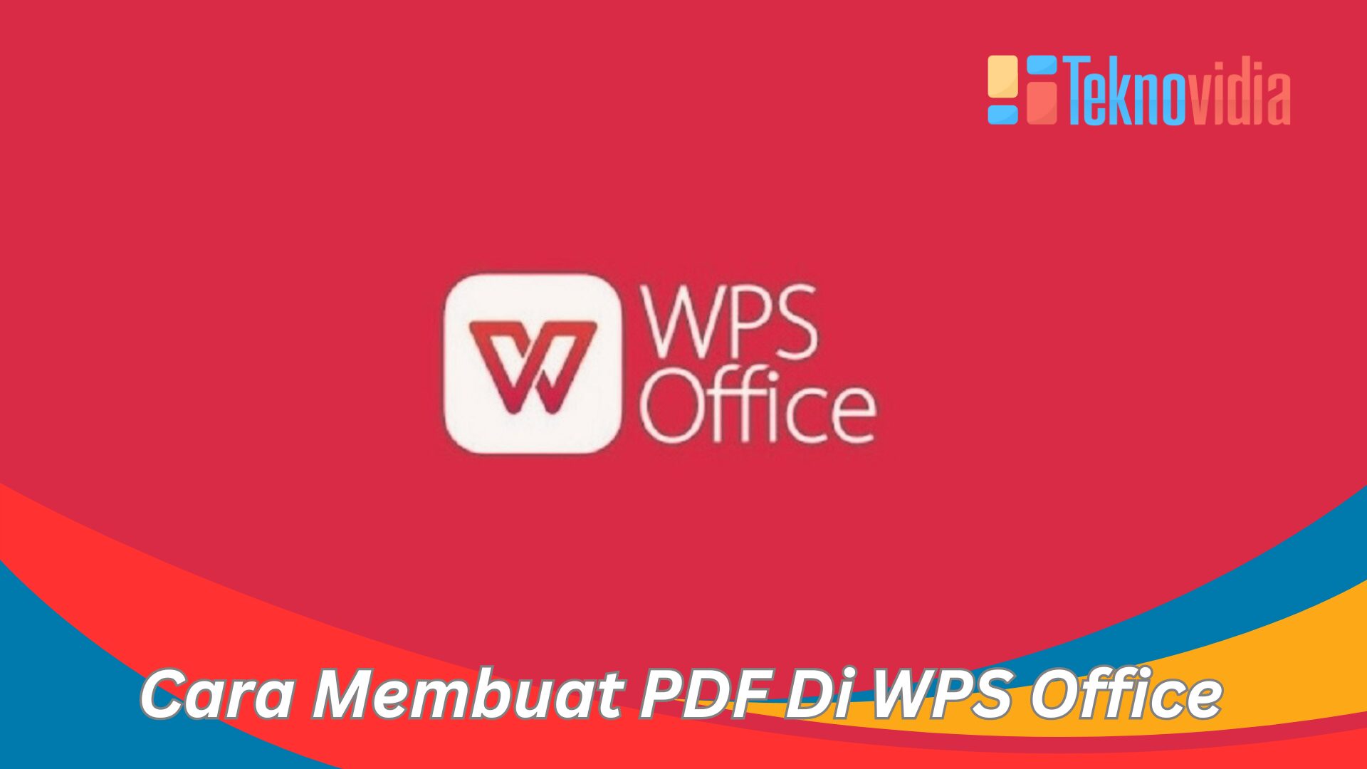 Cara Membuat PDF Di WPS Office