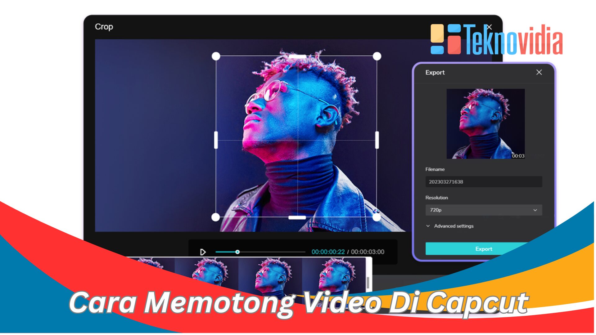 Cara Memotong Video Di Capcut