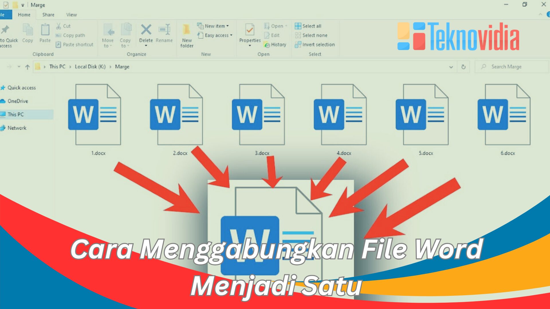 Cara Menggabungkan File Word Menjadi Satu