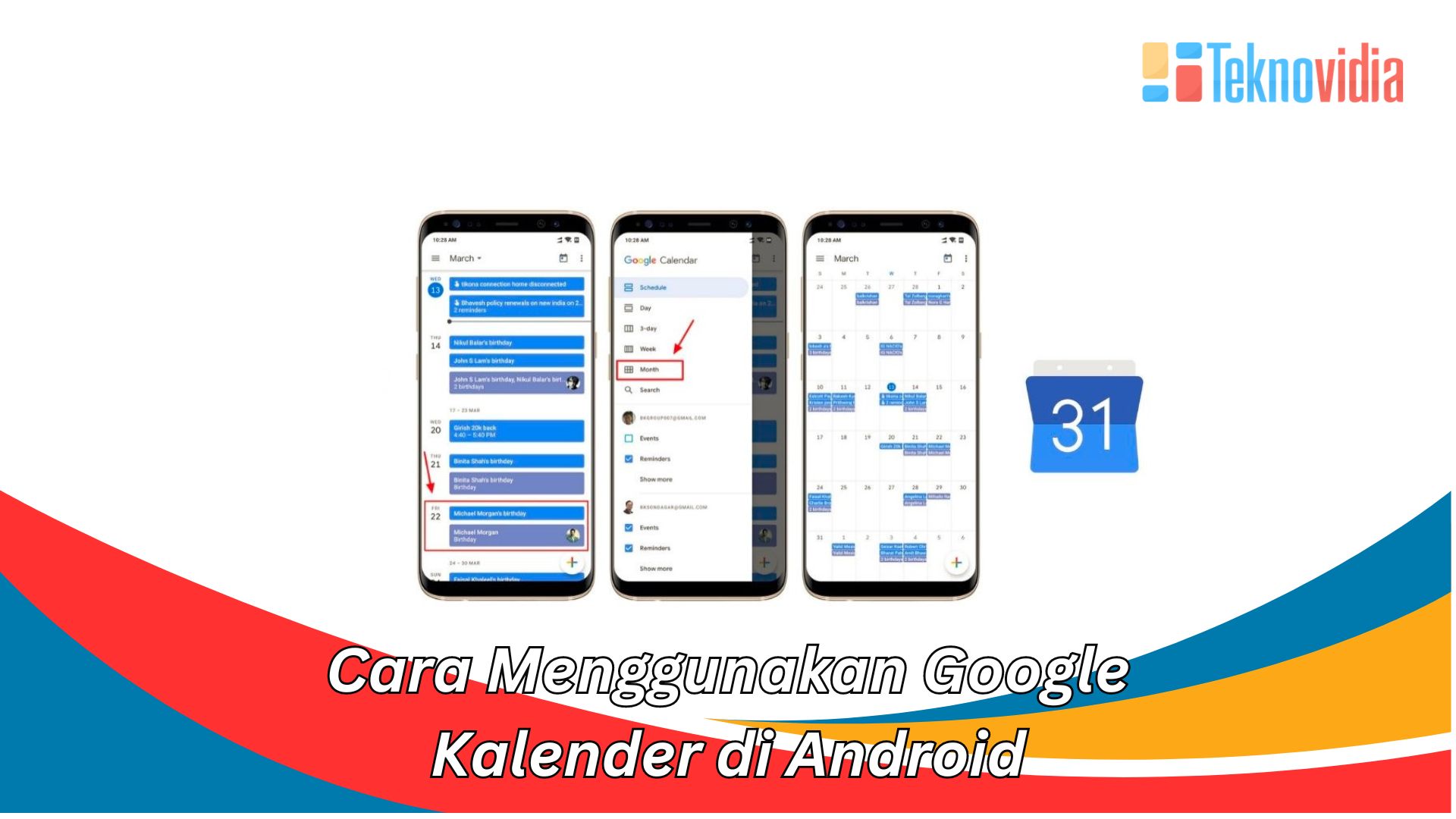 Cara Menggunakan Google Kalender di Android