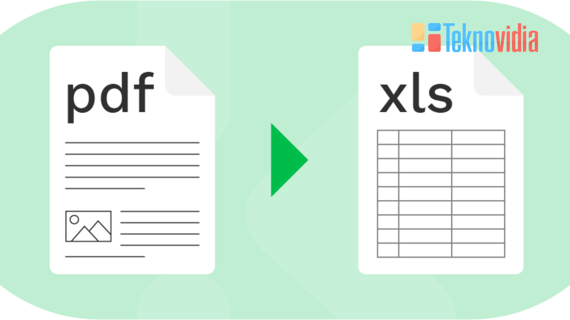 Cara Mengubah Pdf Ke Excel