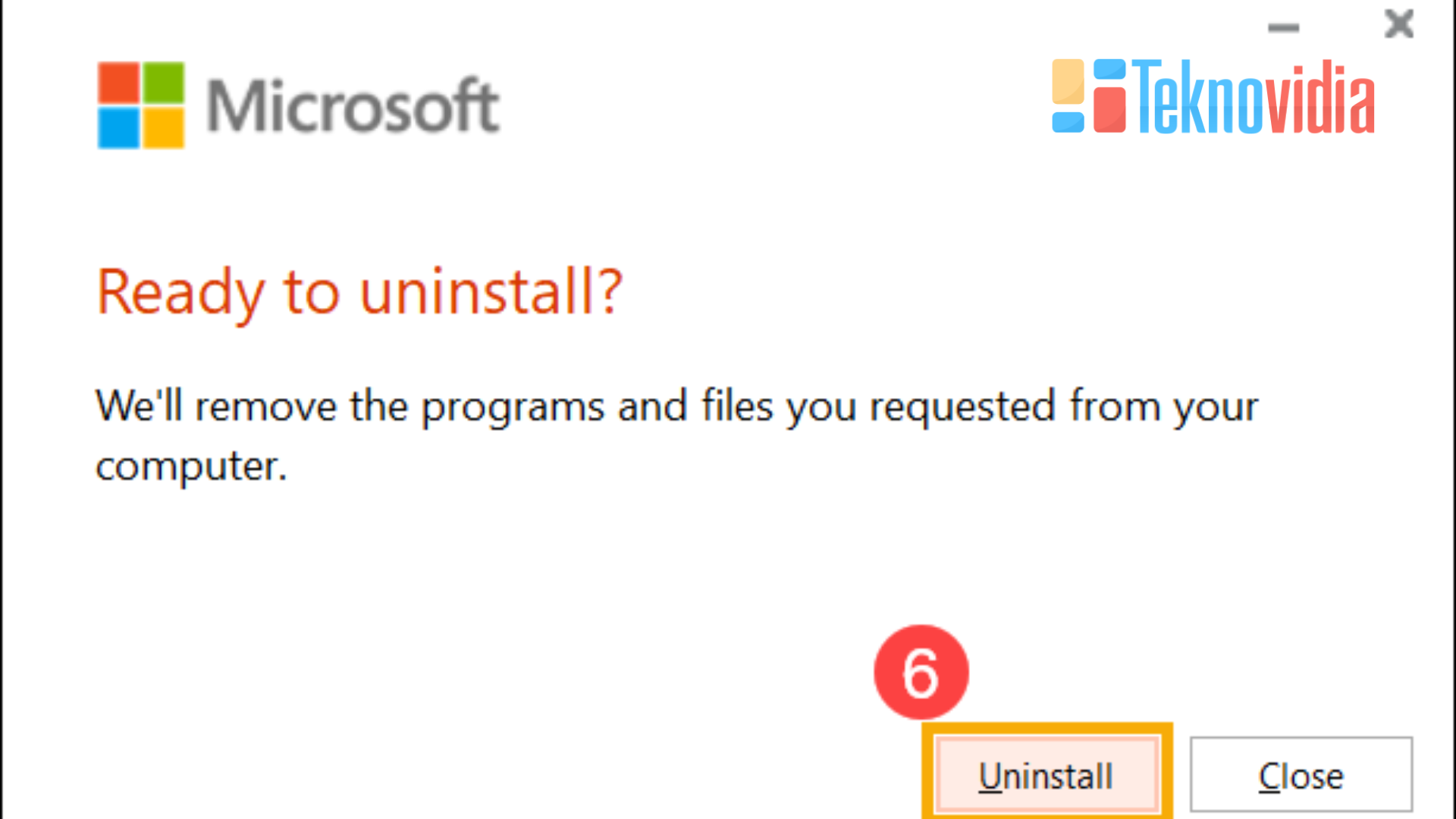 Cara Uninstall Microsoft Office Dengan Mudah Dan Cepat - Teknovidia