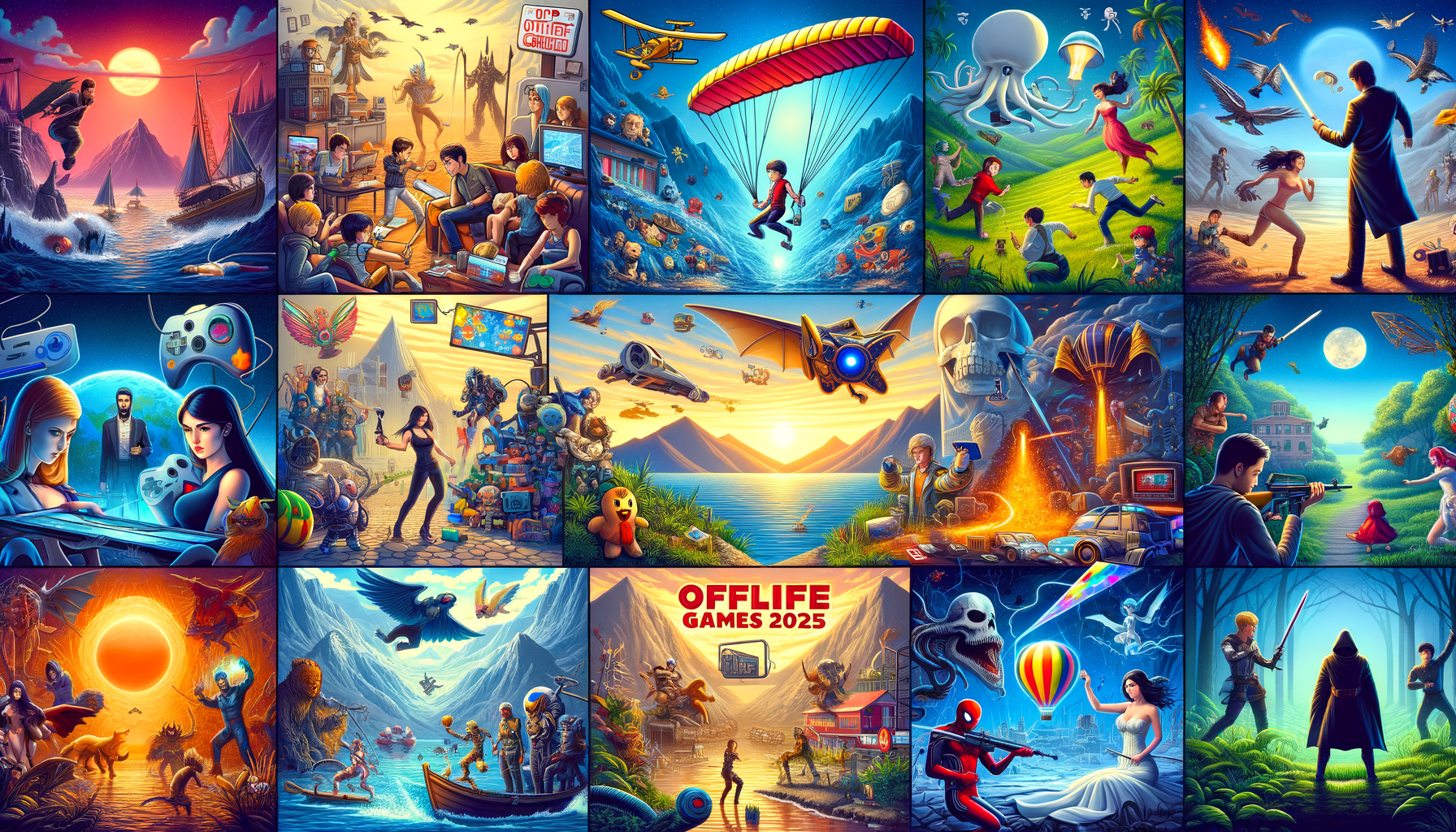 10 Game Offline Terbaik 2025: Main Seru Tanpa Butuh Internet!