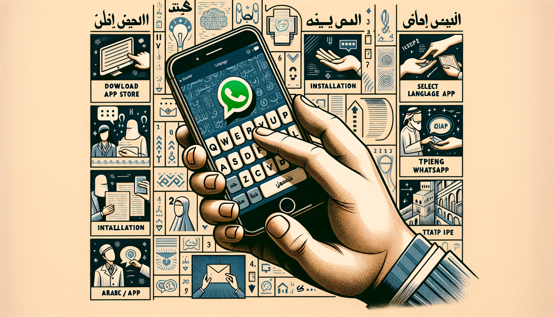 5 Cara Mudah Menulis Huruf Arab di WhatsApp Android & iOS