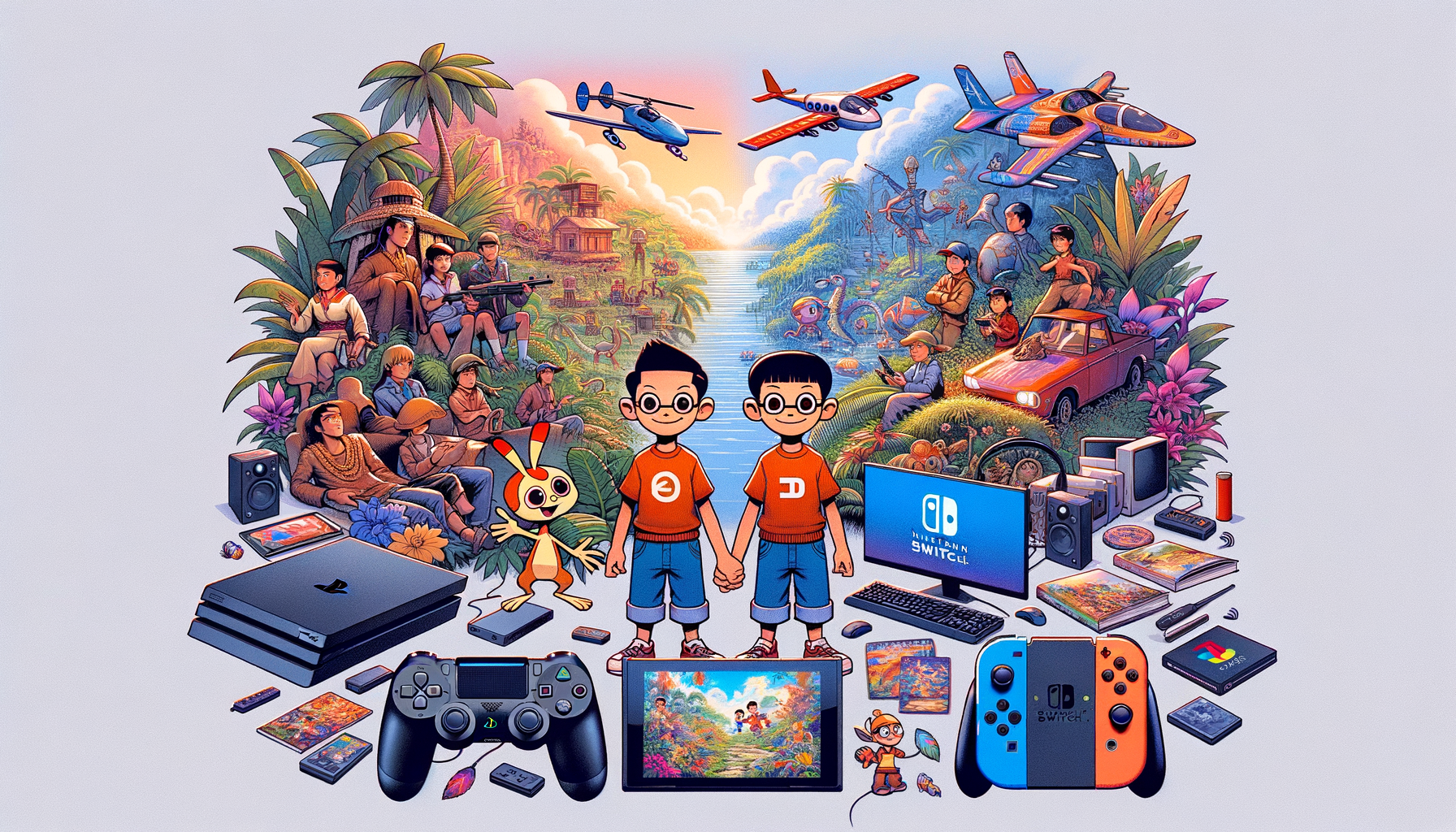 Cara Download Game Upin & Ipin Universe di PS, Switch, & PC!