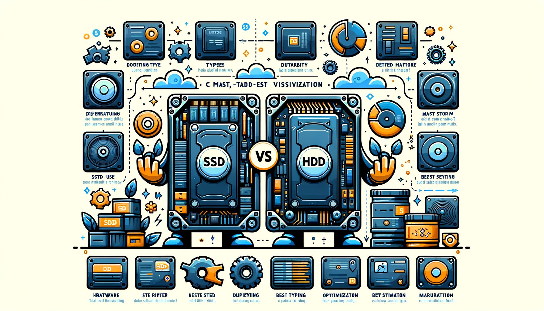 Mengenal Perbedaan SSD dan HDD: Tipe, Daya Tahan, dan Cara Optimasi Terbaik