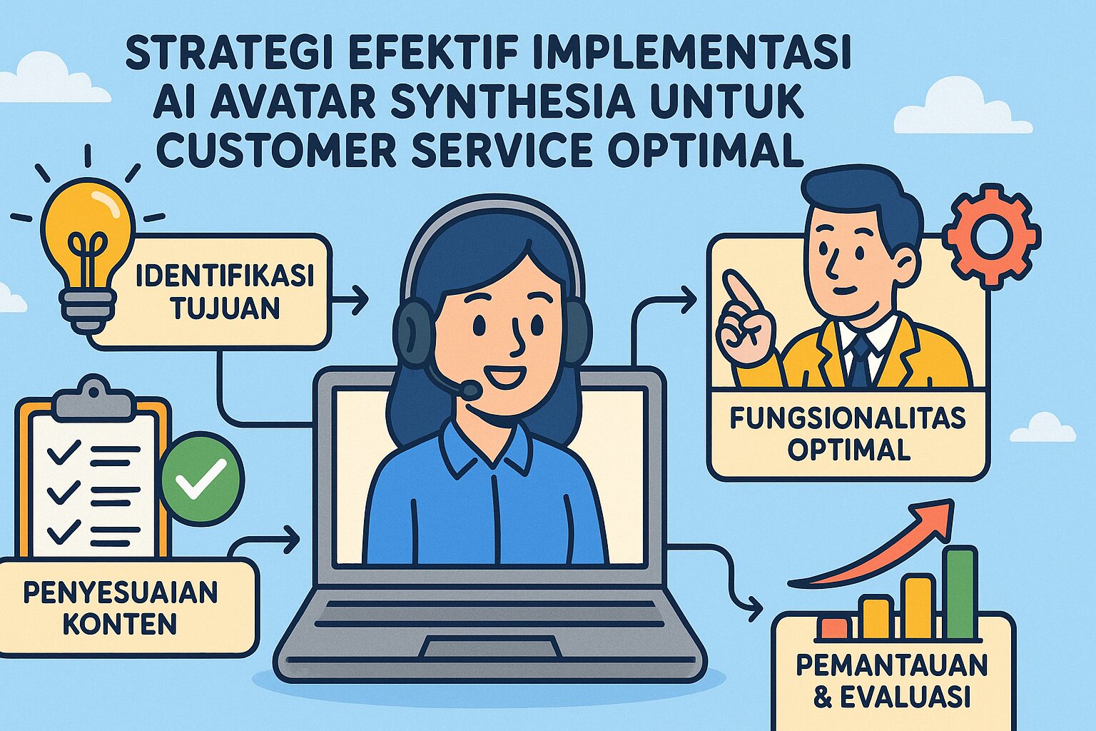 Strategi Efektif Implementasi AI Avatar Synthesia untuk Customer Service Optimal