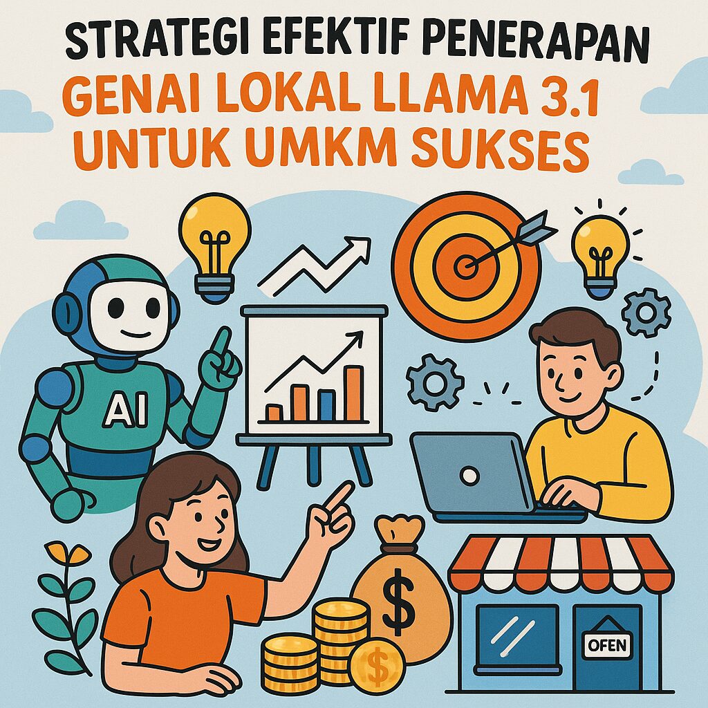 Strategi Efektif Penerapan GenAI Lokal Llama 3.1 Mistral untuk UMKM Sukses