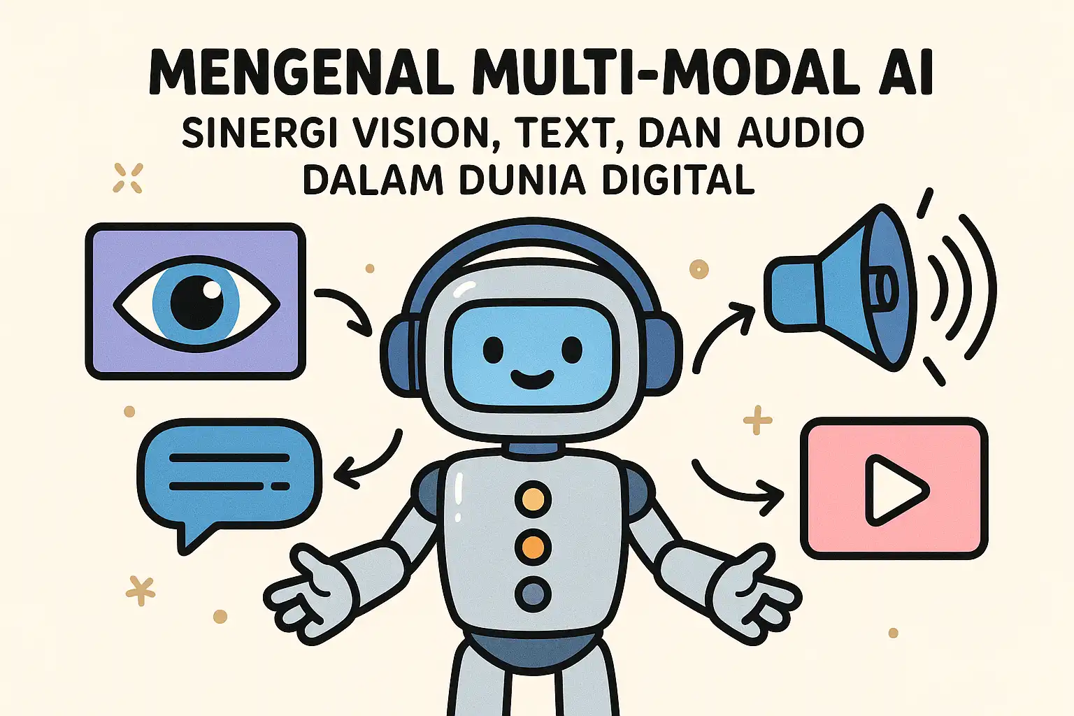 Mengenal Multi-Modal AI: Sinergi Vision, Text, dan Audio dalam Dunia Digital