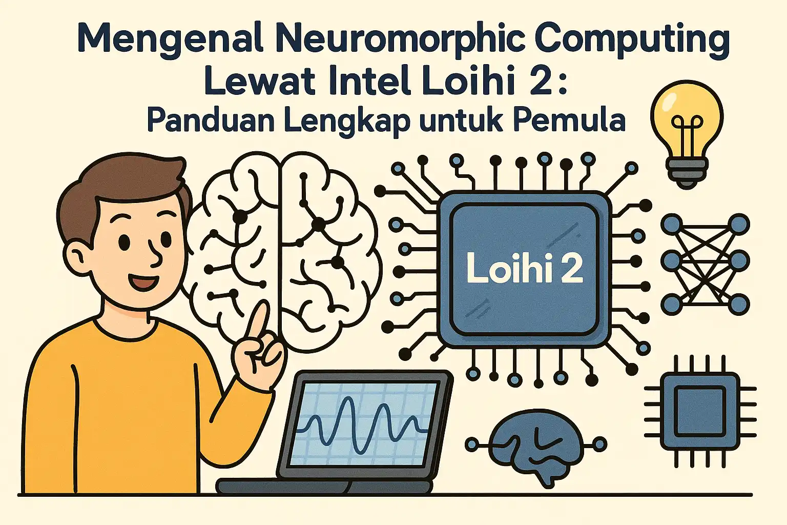 Mengenal Neuromorphic Computing Lewat Intel Loihi 2: Panduan Lengkap untuk Pemula