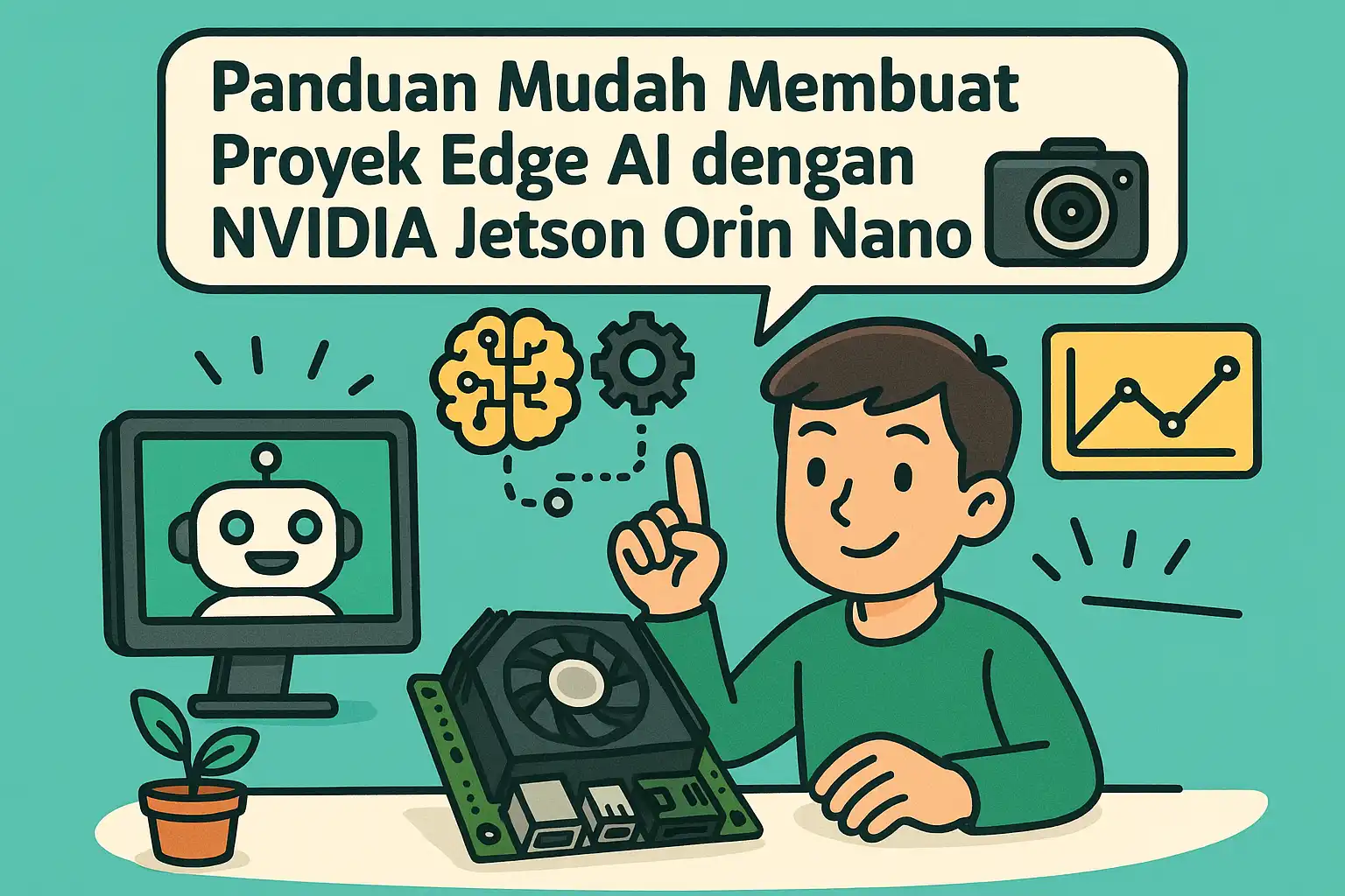 Panduan Mudah Membuat Proyek Edge AI dengan NVIDIA Jetson Orin Nano