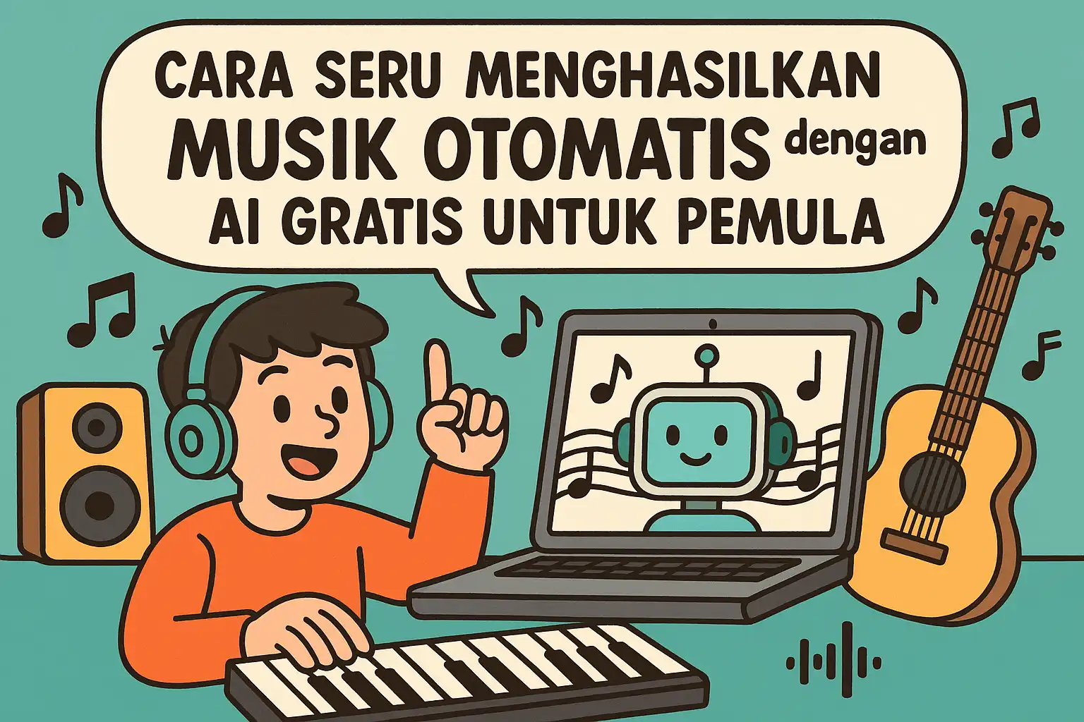 Cara Seru Menghasilkan Musik Otomatis dengan AI Gratis untuk Pemula