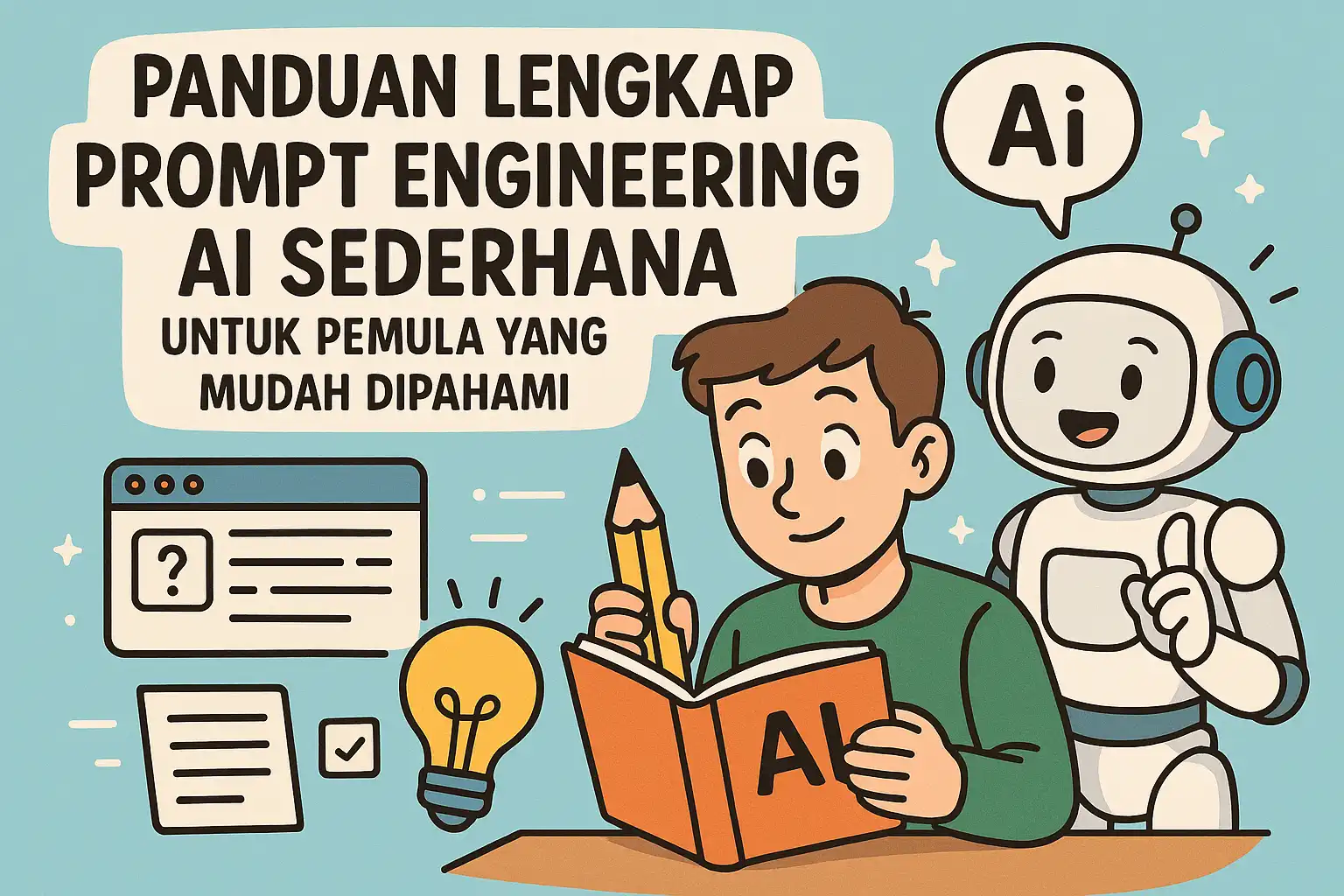Panduan Lengkap Prompt Engineering AI Sederhana untuk Pemula yang Mudah Dipahami