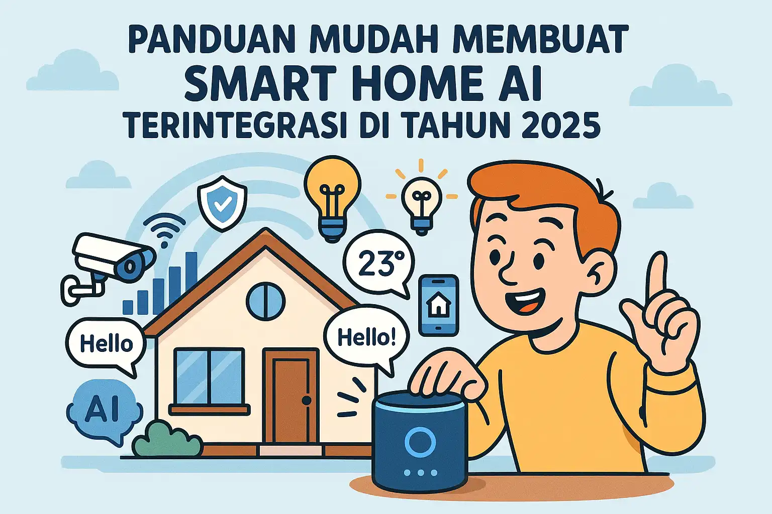 Panduan Mudah Membuat Smart Home AI Terintegrasi di Tahun 2025