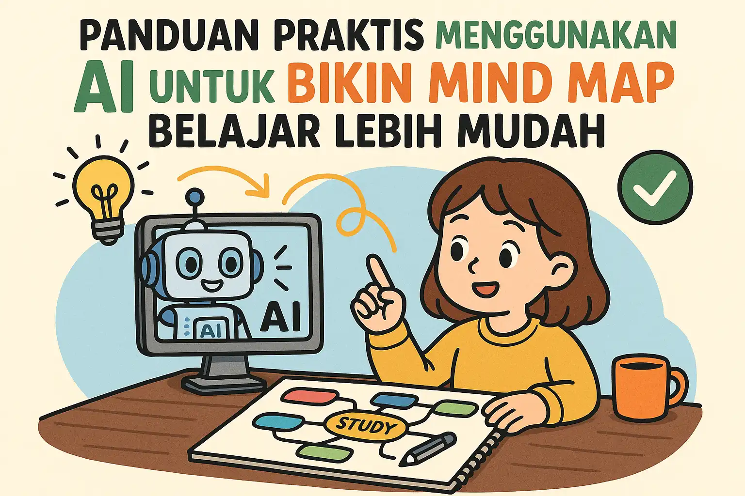 Panduan Praktis Menggunakan AI untuk Bikin Mindmap Belajar Lebih Mudah
