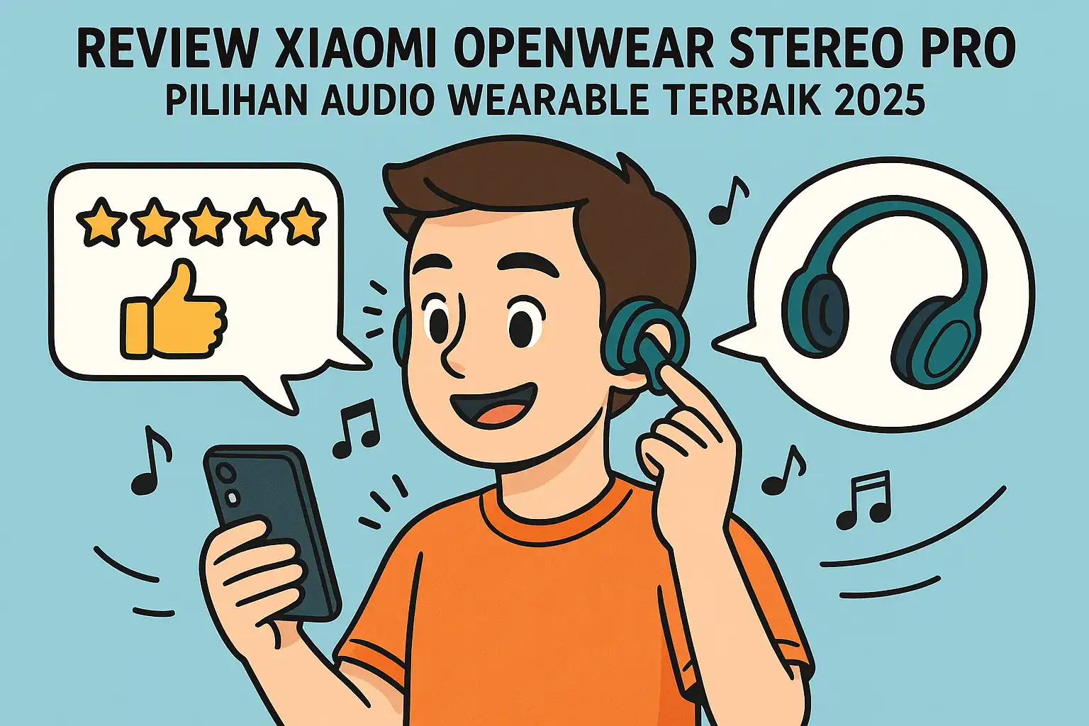 Review Xiaomi OpenWear Stereo Pro: Pilihan Audio Wearable Terbaik 2025