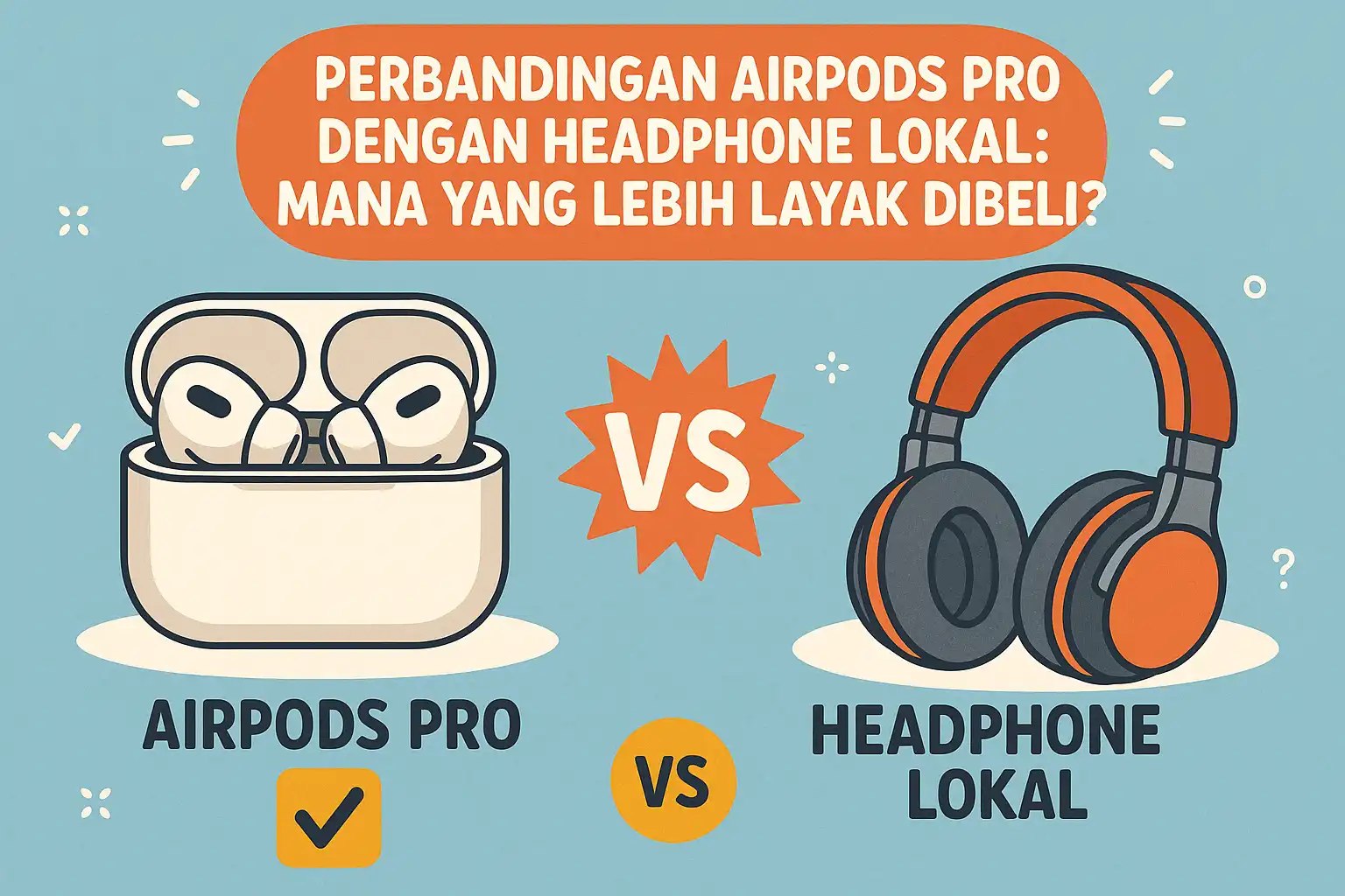 Perbandingan AirPods Pro dengan Headphone Lokal: Mana yang Lebih Layak Dibeli?