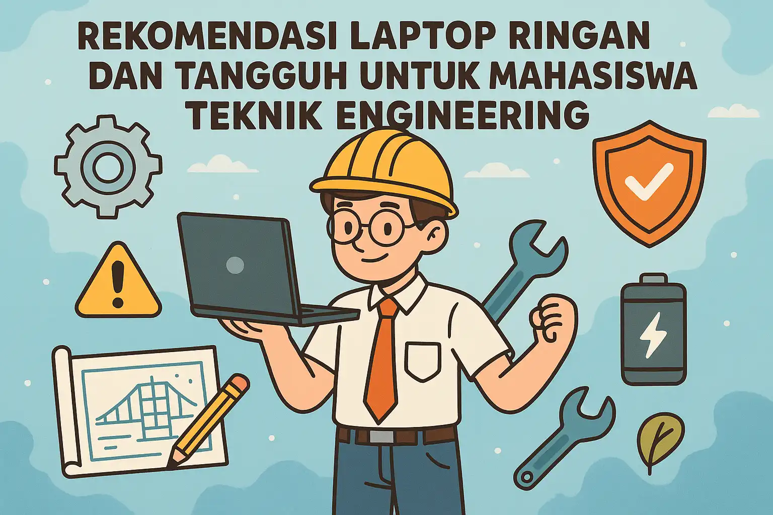 Rekomendasi Laptop Ringan dan Tangguh untuk Mahasiswa Teknik Engineering