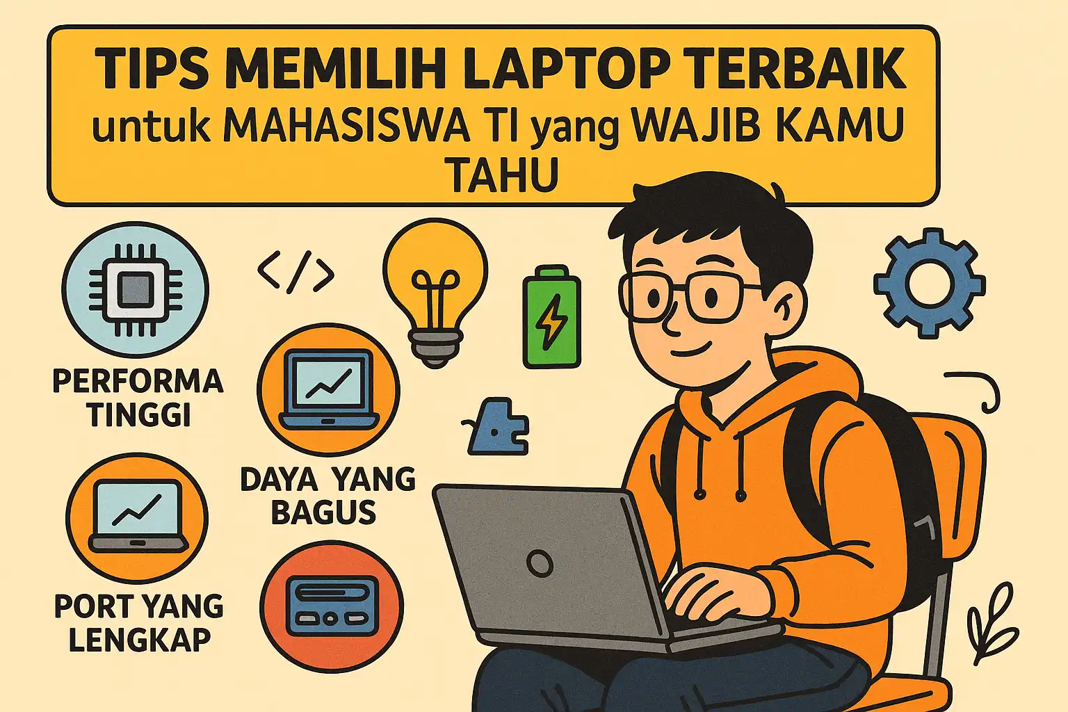 Tips Memilih Laptop Terbaik untuk Mahasiswa TI yang Wajib Kamu Tahu