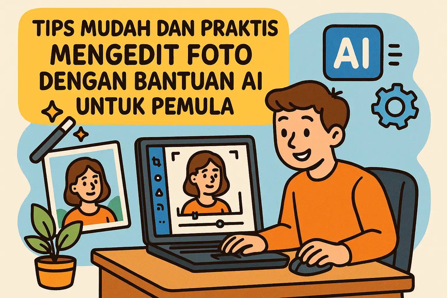 Tips Mudah dan Praktis Mengedit Foto dengan Bantuan AI untuk Pemula